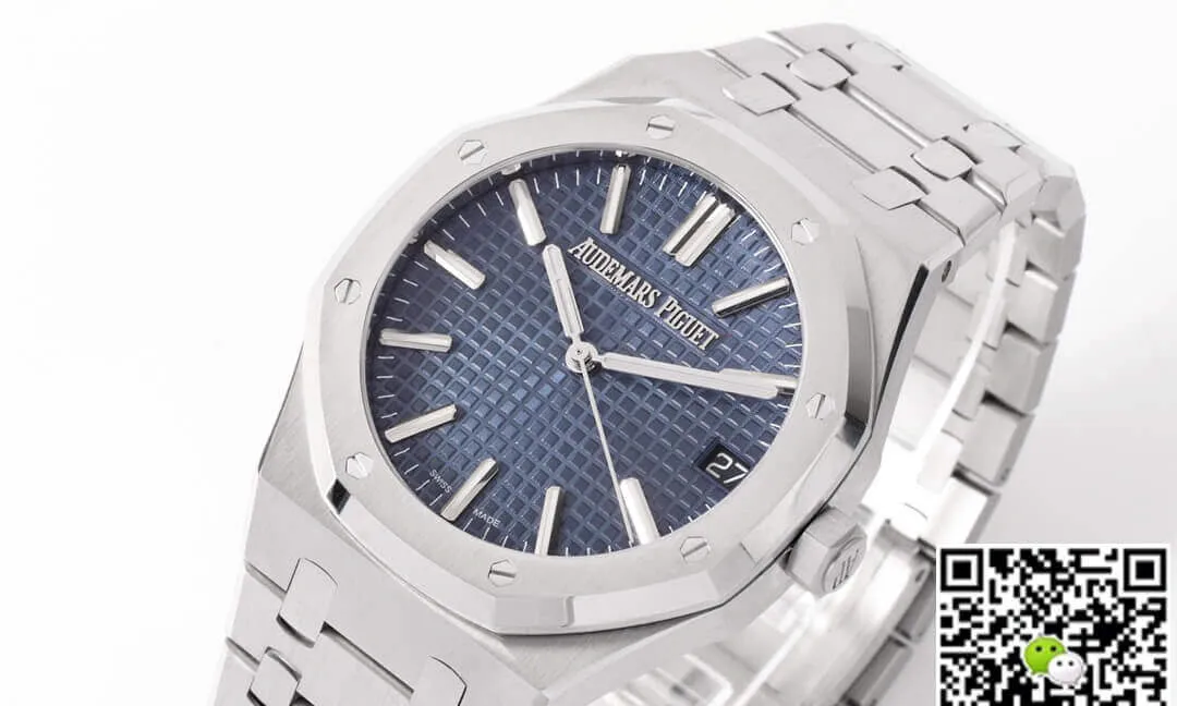 Audemars Piguet Royal Oak 15510ST.OO.1320ST.01 ZF Factory 1:1 Best Edition Replica Watch Silver Blue Dial